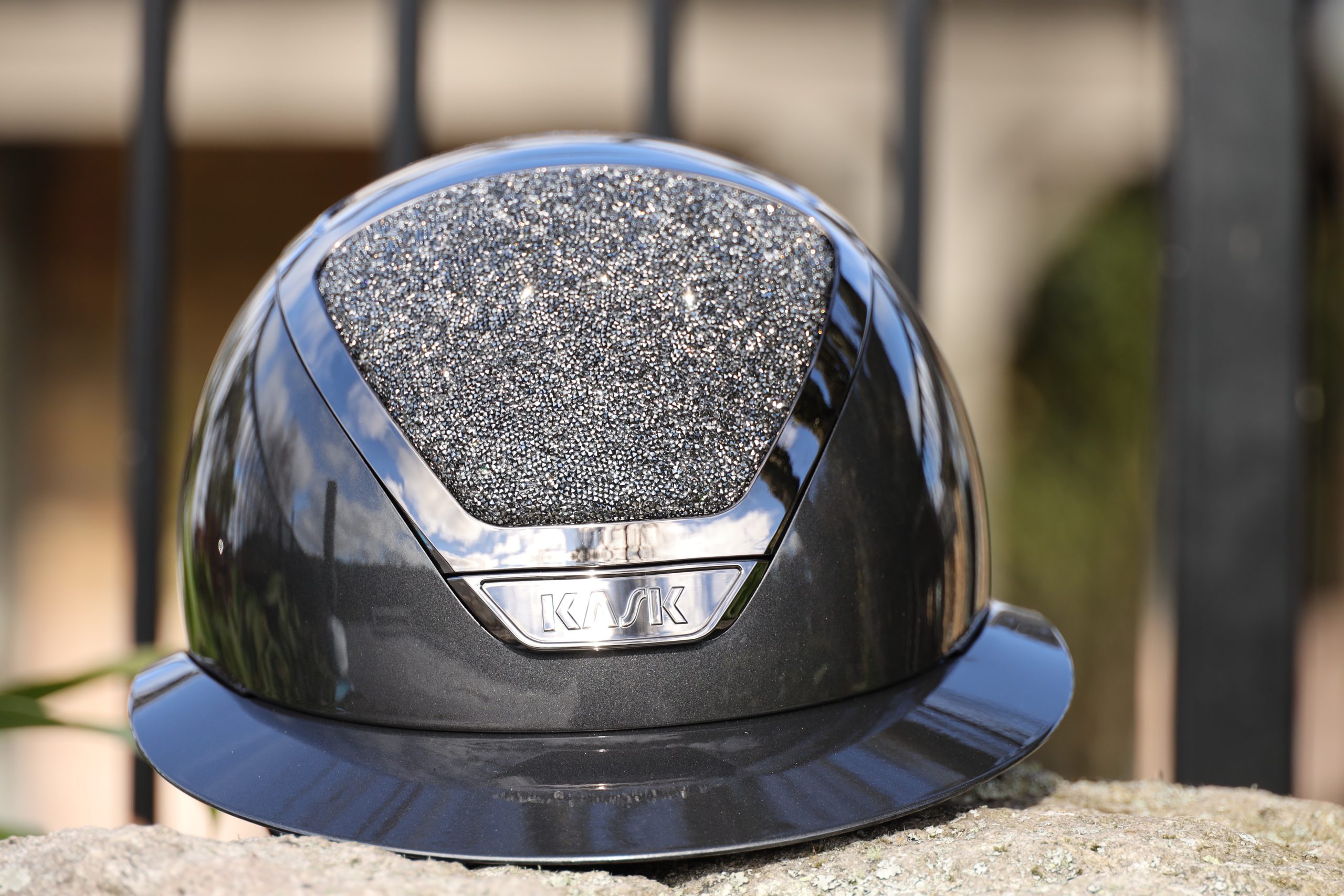 Helmet Regulation Changes -Kask Star Lady Pure Shine Chrome Anthracite Swarovski Midnight